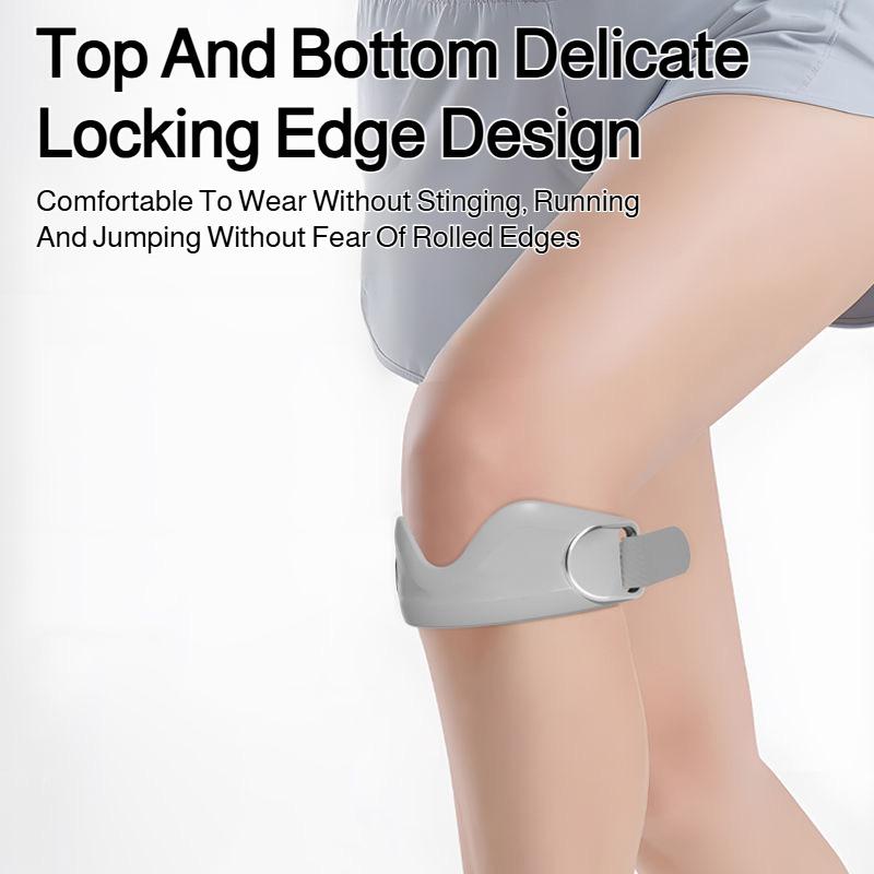 Nastavitelné silikonové chrániče kolen pro sport Protiskluzové dekompresní patelární popruhy