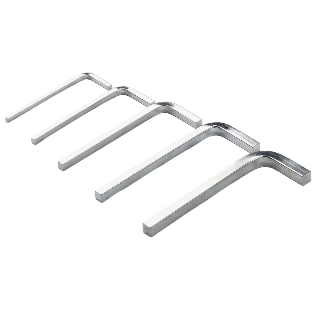 5Pcs/Set Hand Tools L Shape Square Head Wrench Square Key 4 Point Wrench Screwdriver Set 3-7mm Tools For Mechanic