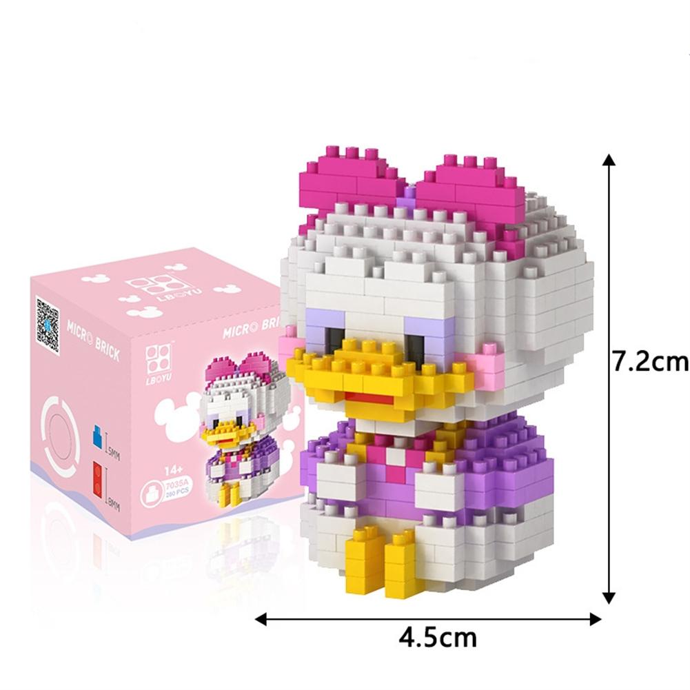 Cartoon Building Blocks Kawaii Anime Small Particles Assembled Building Bricks For Kids Birthday Gift