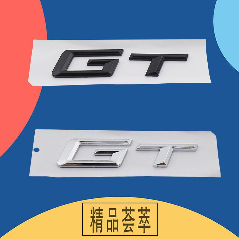 3D Premium GT G T for 320d E36 320 C 400 650 530 F07 F34 G32 Car Engine Hood Fender Trunk Tail Rear Decal Emblem Badge Sticker