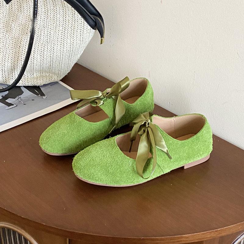 

Fashion Fashion Shallow Ladies Mary Janes Flats Slip On Shoes Soft Female Round Toe Footwear Butterfly-Knot Women Flats Shoes new 35 зелёный