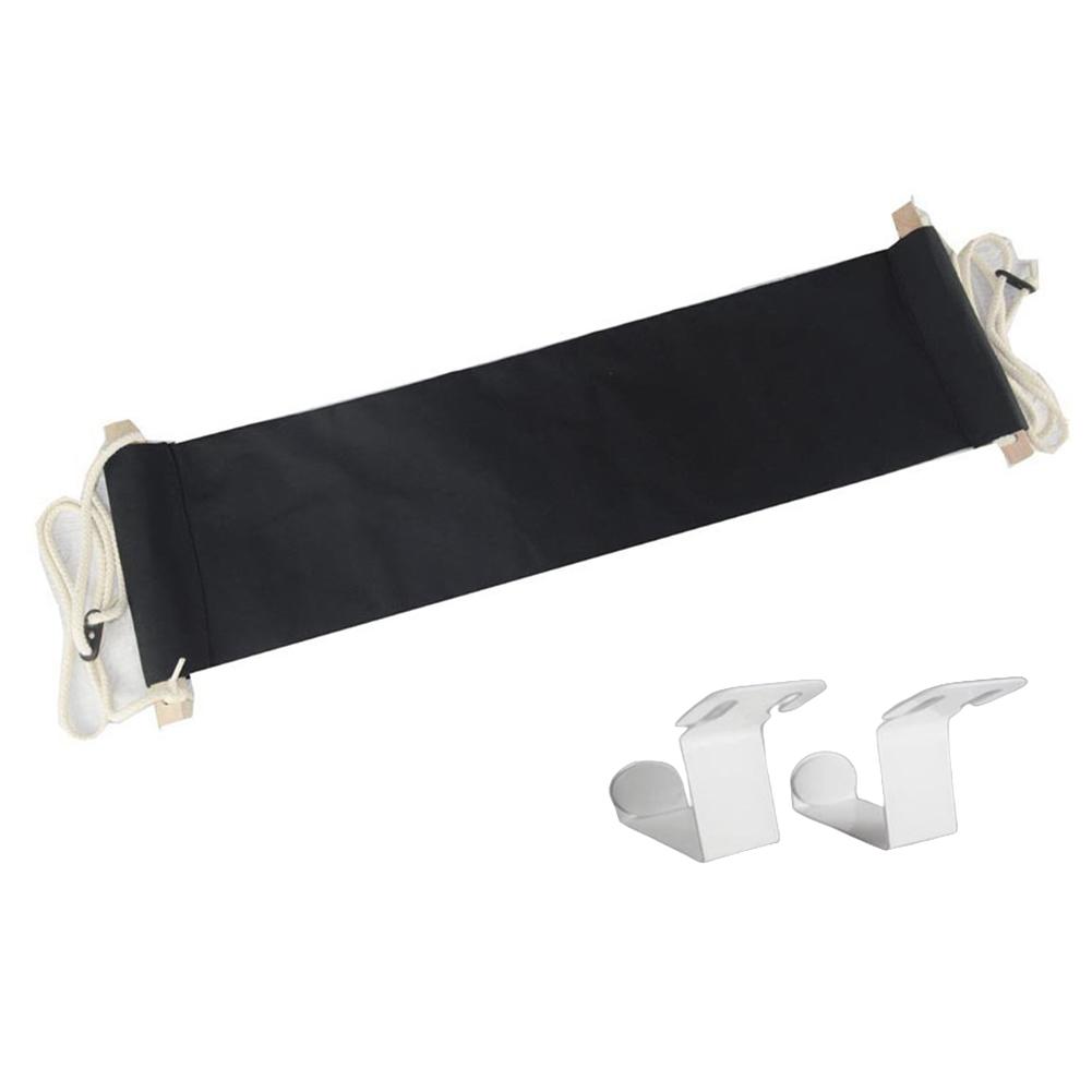 Tragbare Fußhängematte Polyester Schreibtisch-Fußablage Fußablage Verstellbare Ablagetische Fußablage Füße schaukeln Fußstütze für Büro Zuhause Camping