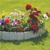 Folding Imitation Stone Plastic Garden Fence - DIY Landscape Decoration