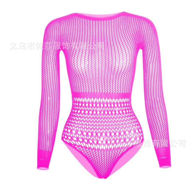Sex underwear halter bikini hip wrap three-point long-sleeved onesie Europe