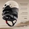 Certified Cat Ear Electric Bike Helmet for Men & Women: Sun Protection, All-Season Safety