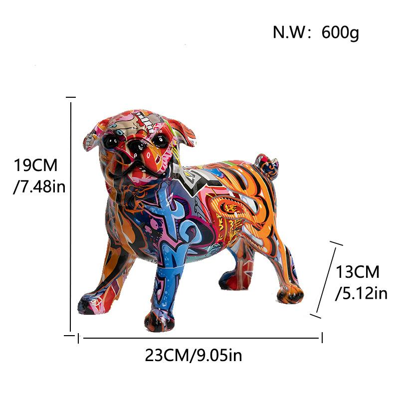 Kreative Moderne Kunst Walker Hund Handwerk Ornamente Hause Eingang Wohnzimmer Büro Dekoration Geschenke