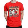 T-shirt Homme Raccoon Graphique Live Fast Eat Trash T-shirt Casual Manches Courtes Col Rond Coton 4XL Vêtements