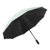 10-Bone Automatic Reverse Umbrella with Reflective Strip & Luminous Design Classic Business Advertising Gift Sunny Umbrella Logo