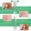 5Pcs Blackhead Remover Comedone Extractor, Curved Blackhead Tweezers Kit, Professional Stainless Pimple Acne Blemish Removal Too