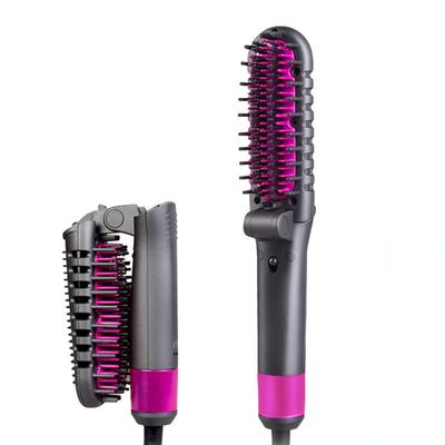 Hair Straightener Flat Irons Straightening Brush Hot Heating Tangle Comb Hair Straight Styler Curling Iron Hair Curler Comb