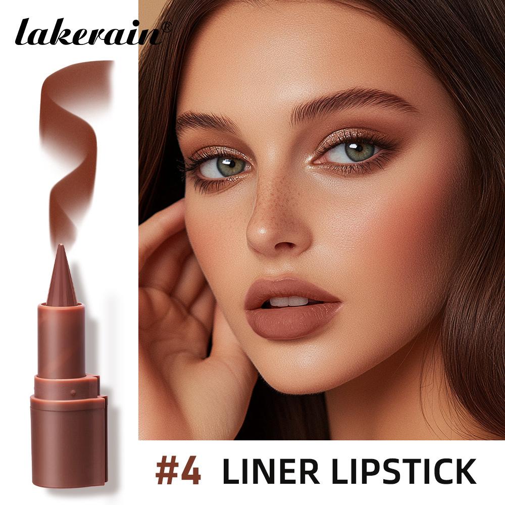 Matter Lipliner und Lippenstift, wasserfest, lang anhaltender Lippenstift, samtig glatt, hochpigmentiert – perfekt für den täglichen Gebrauch und Make-up-Artists