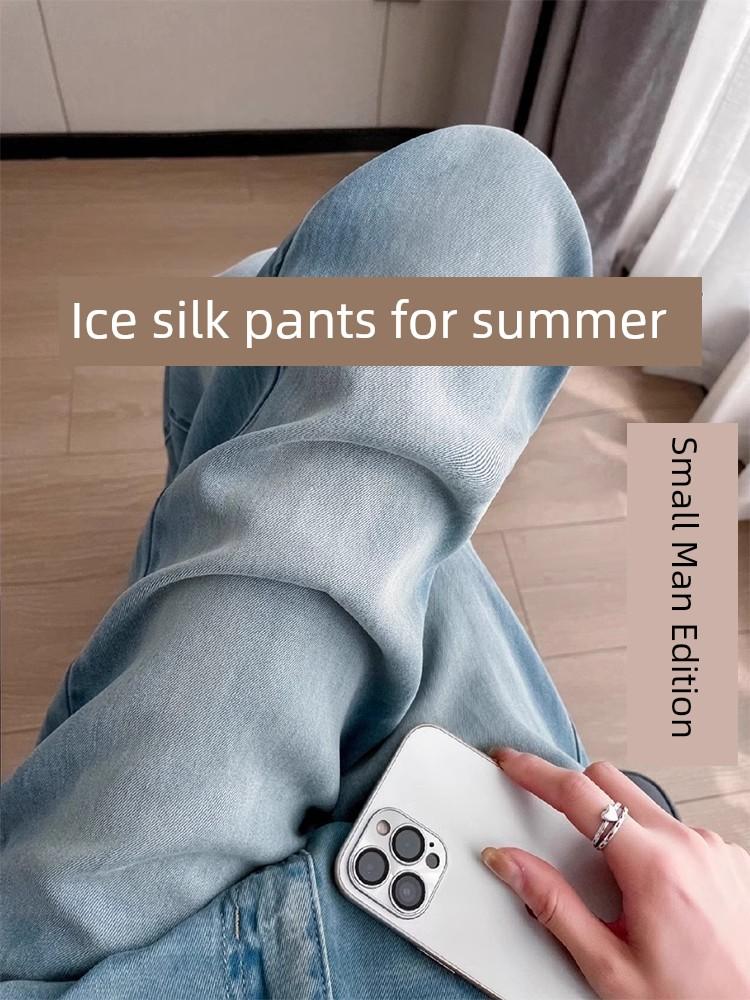 

Light Blue Women s Summer Pear Shapes Lyocell Jeans 2XL светло-синий/синий