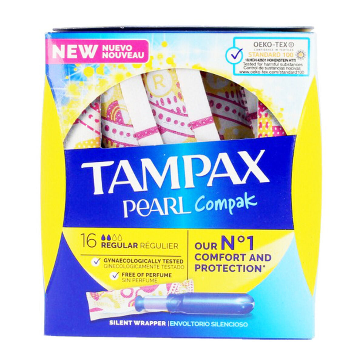 

Tampax Pearl Regular Tampons (16 units) (16 units) (18 units)
