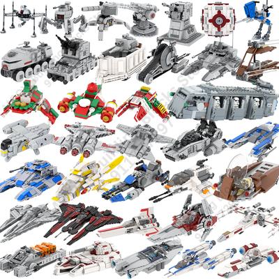 MOOXI Hviezdne vojny Aerocraft MOC Model Tehlička DIY Dioráma Dospelí Deti Hračky Stavebnice Montessori Darčeky Izbová Dekorácia