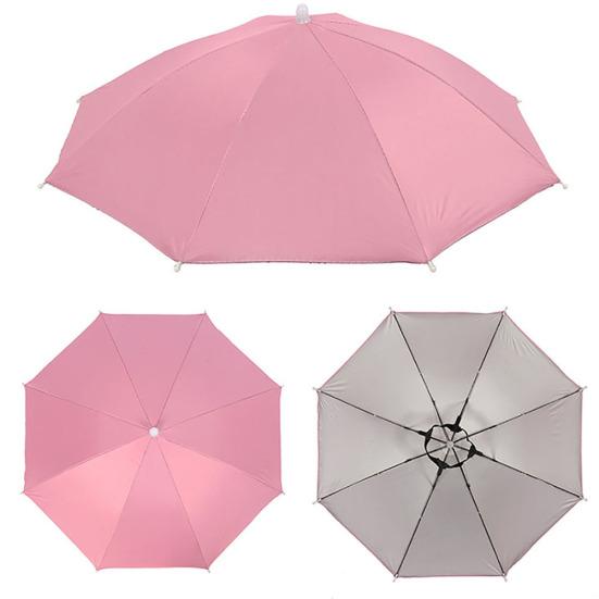 Outdoor Faltbarer Anti-Regen Sonnenschutz Erwachsener Kopfschirm Angelkappe Kopfbedeckung