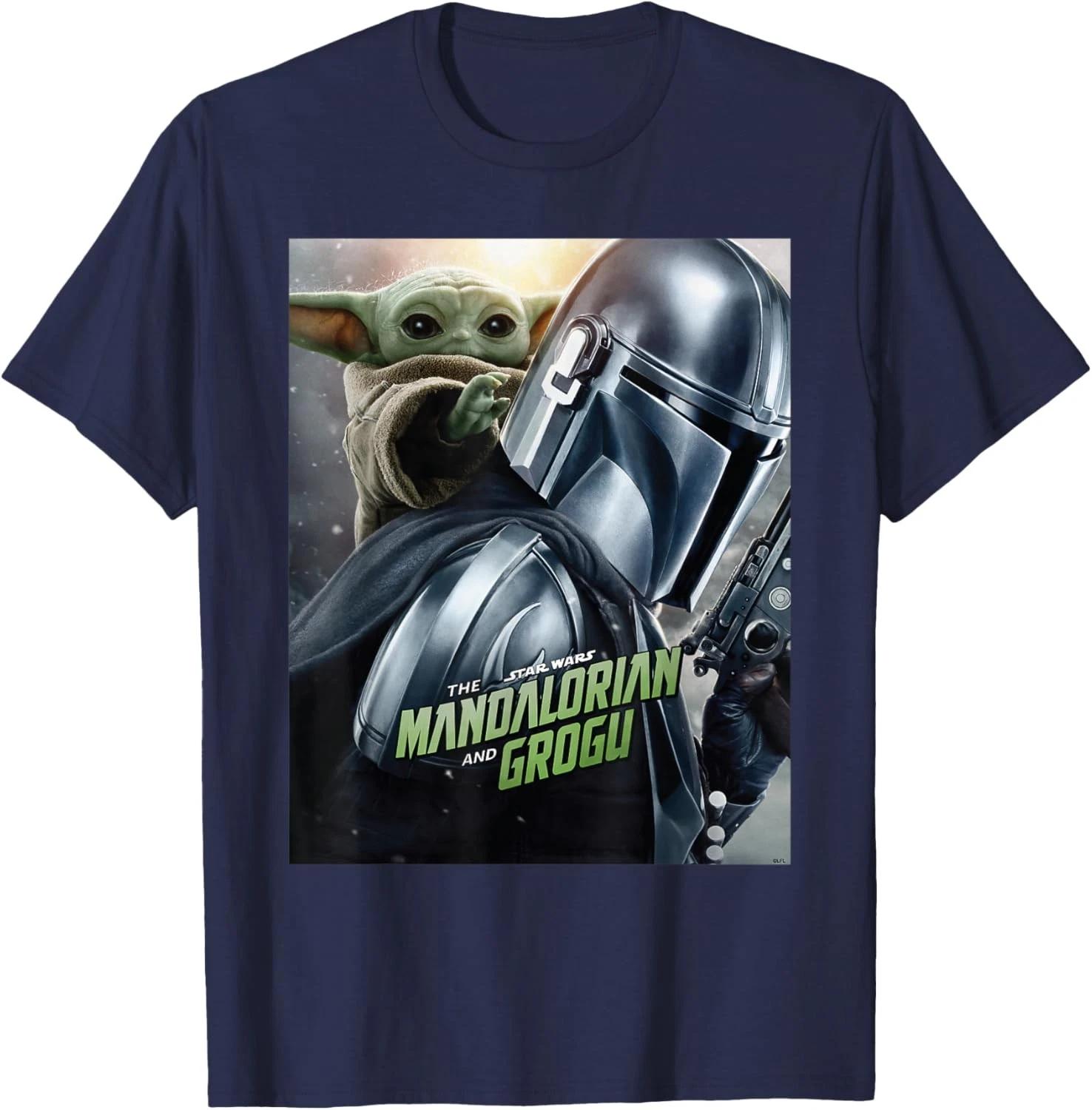 Star Wars The Mandalorian and Grogu Official Movie Poster Unisex T-Shirt XS