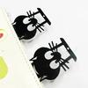 Creative Stationery Bookmarks Curious Cat Bookmark Funny Acrylic Book Clip Transparent Page Holder for Readers Book Lovers