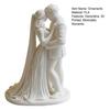 Yousheng 3D-gedruckte Figurenpaar, Romantische Hochzeitsdekoration, Romantische Hochzeits-Liebesstatue für Tortenaufsätze Eingangsbereiche Schminktische Hochzeit