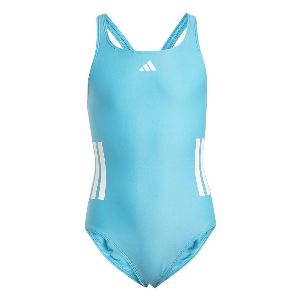 adidas Mädchen 3 Streifen Badeanzug Einteiler