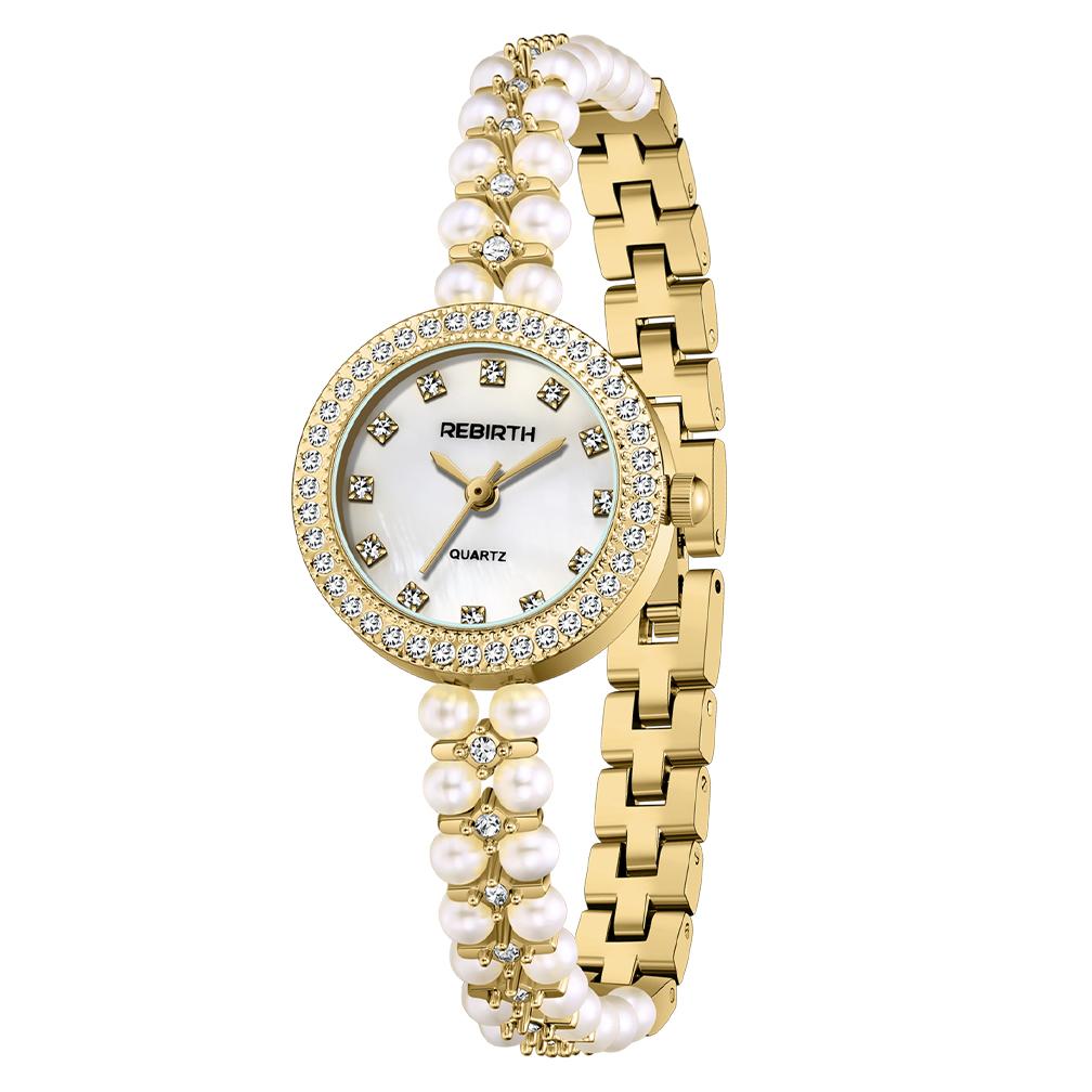 New luxury bracelet quartz watch, small dial fashion women's quartz wristwatch, vintage simple women's watch