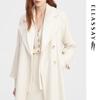ELLASSAY Women's Cloud Cashmere Double-faced Wool Coat