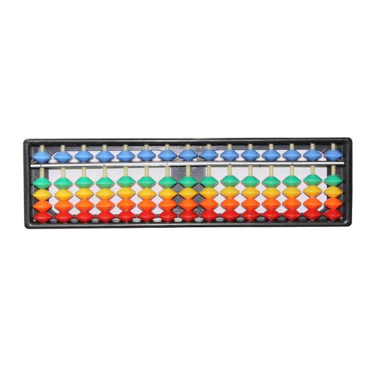 

Abacus 15-Row Five Beads Beginner-friendly Parent-child Interactive Sturdy Education Colorful Abacus Toy for Children разноцветный