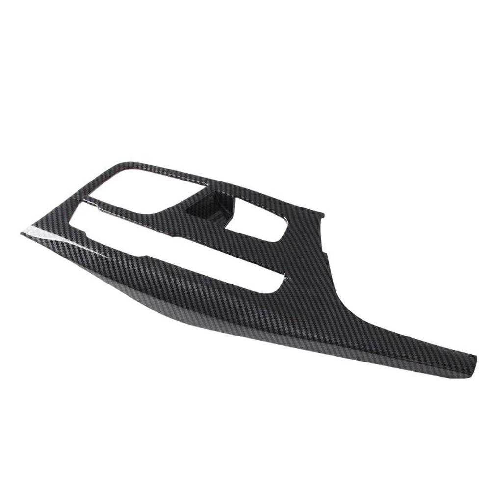 

Накладка на панель коробки переключения передач центральной консоли автомобиля из углеродного волокна ABS для 5 серии