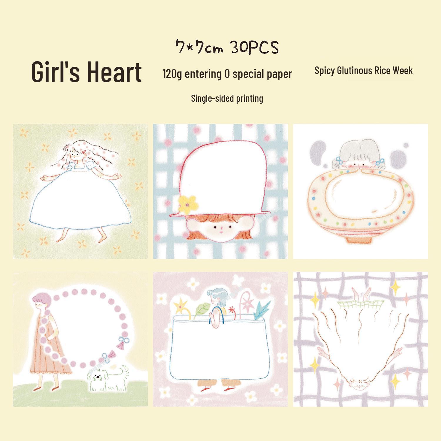 Alien Square Sticky Notes: Spicy Glutinous Rice Design - Cute & Quirky Memo Pads with Special Paper
