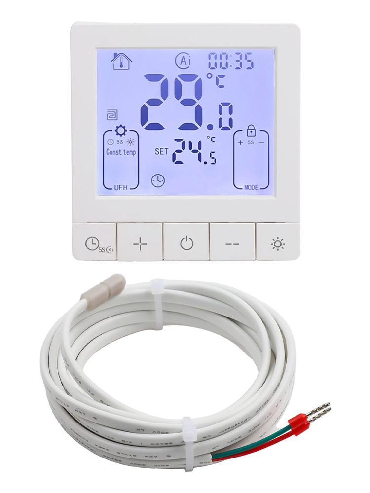 WIFI Enabled Home Heating Controller Programmable Device Featuring a User Friendly Interface and Safety Functions
