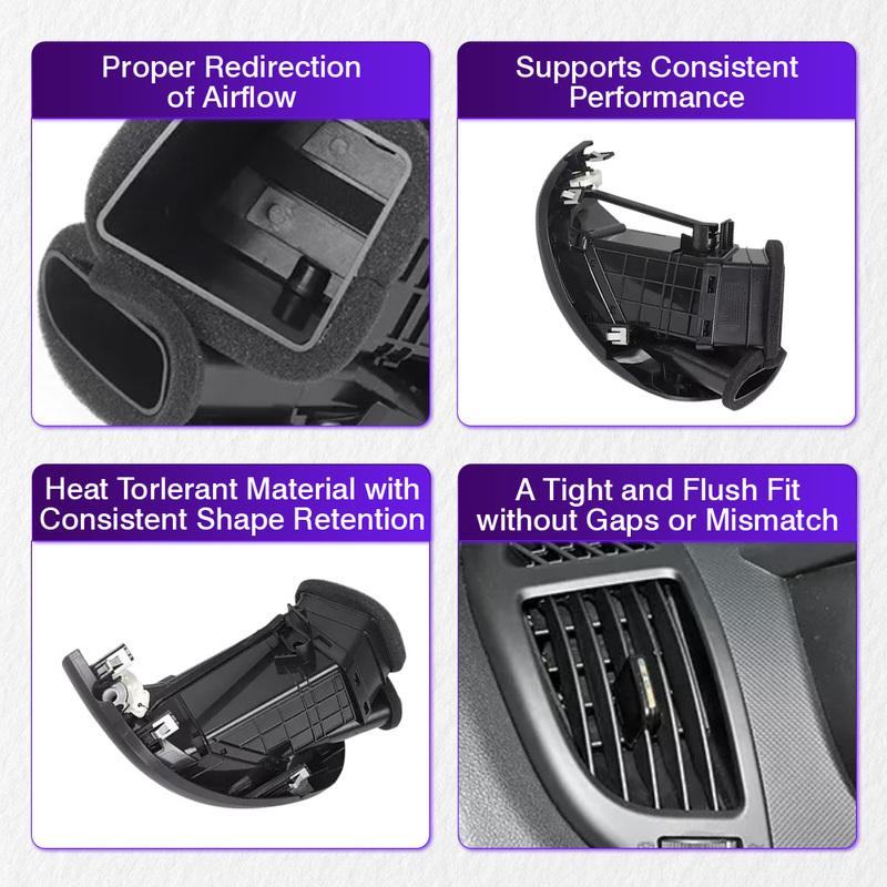 Car Front Dash Board Air Conditioner Outlet A/C Air Vent for Kia Forte Cerato Koup 2008 2009 2010 2011 2012 2013 Left Hand Drive