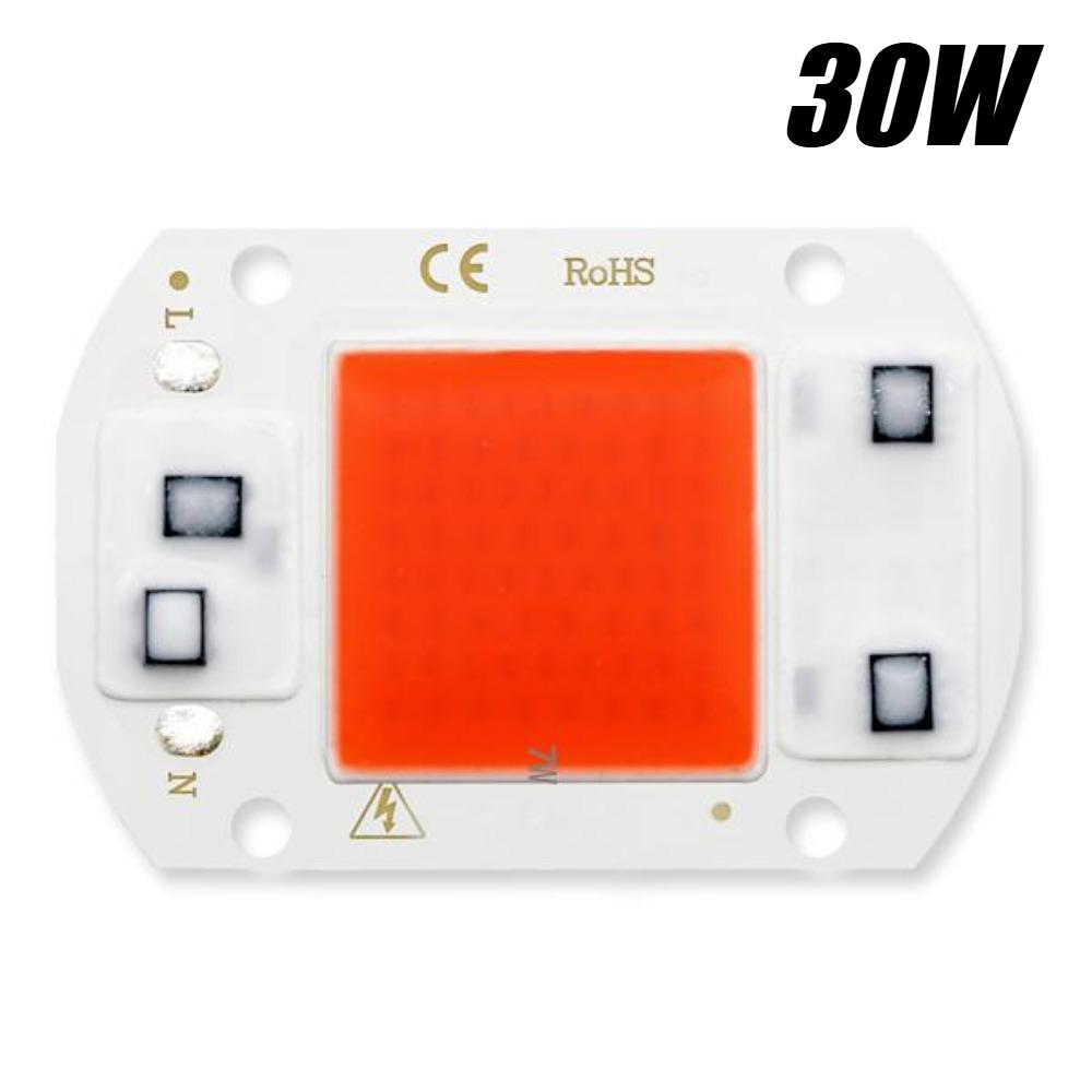 F6040 20W/30W/50W AC 220V COB Module LED Chip Diodes Lamp Bulb for Outdoor Focus Spotlight Garden Integrated Light Beads