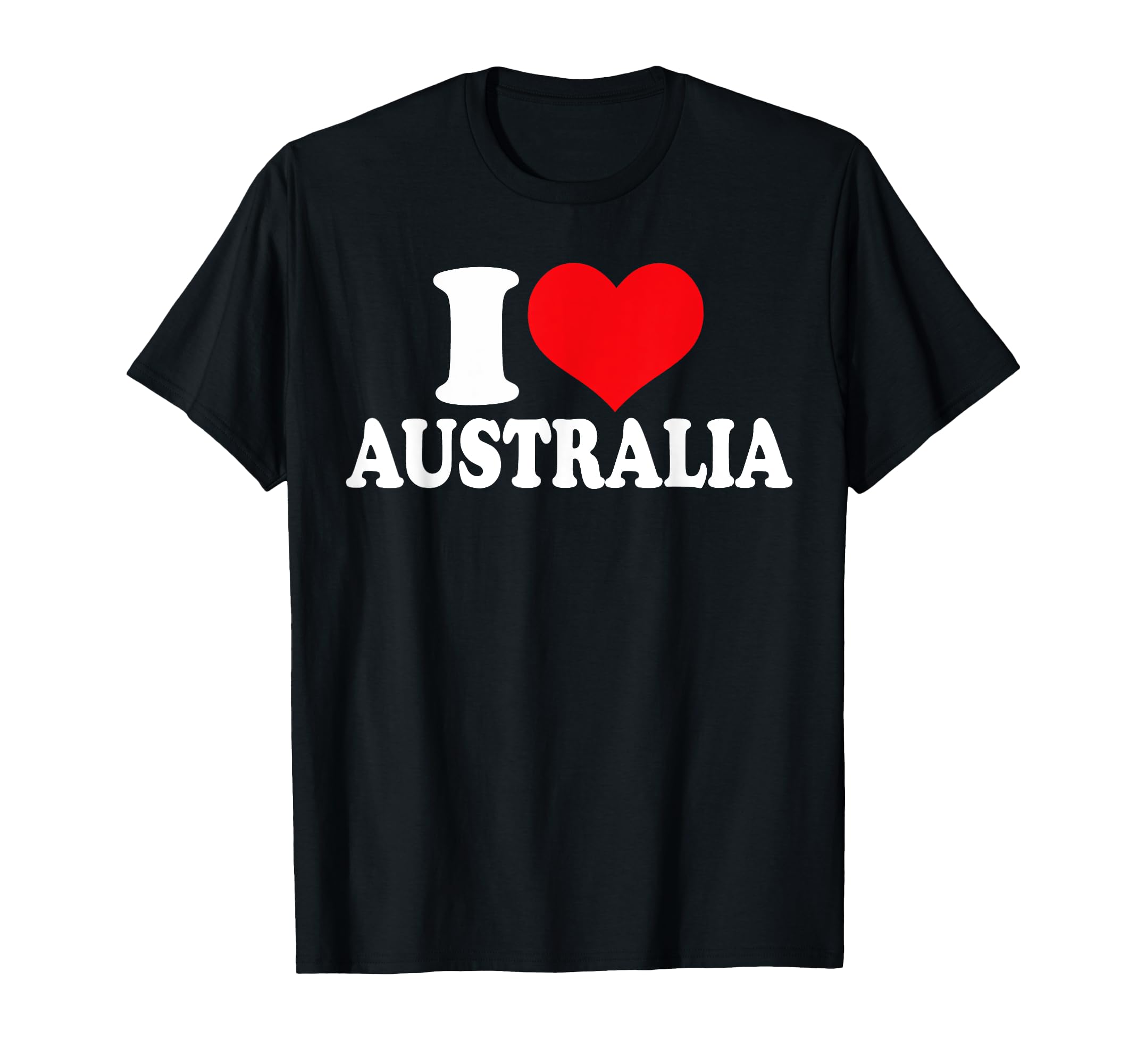 

I Love Australia | Heart Australia Pride T-Shirt