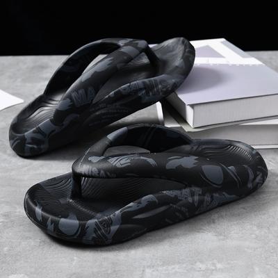 Summer 2023 New Flip-flops Wear Korean Fashion Fashion Thick Soles Feel Like Stepping On Shit Beach Anti-skid Slippers