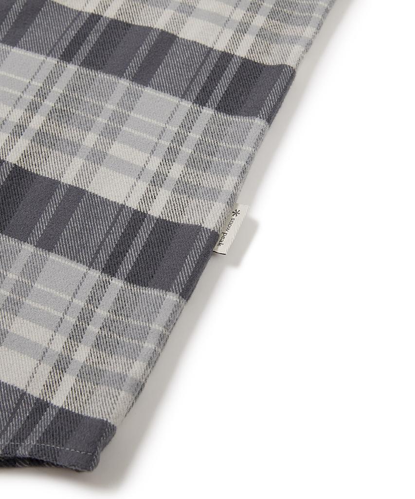 SNOWPEAK APPAREL Recycled Check Shirt (S24Fmfsh02) Dark Gray