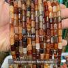 6x10mm Jingde Crystal Agate Cylindrical Loose Beads for DIY Jewelry Accessories