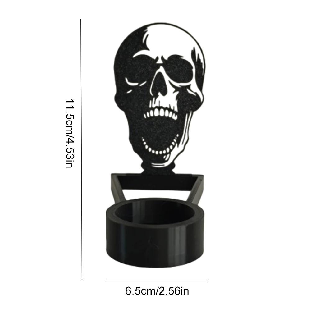 Funny Candle Holder Table Decoration Innovative Halloween Projection Candle Stand For Bedroom Home Decor Shaow-Candle Ornament
