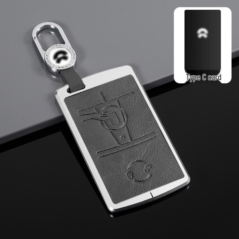 NIO ES6/ET7/ES8/ES7/EC6 Car Key Case - 2022 Model, Protective Shell with Buckle