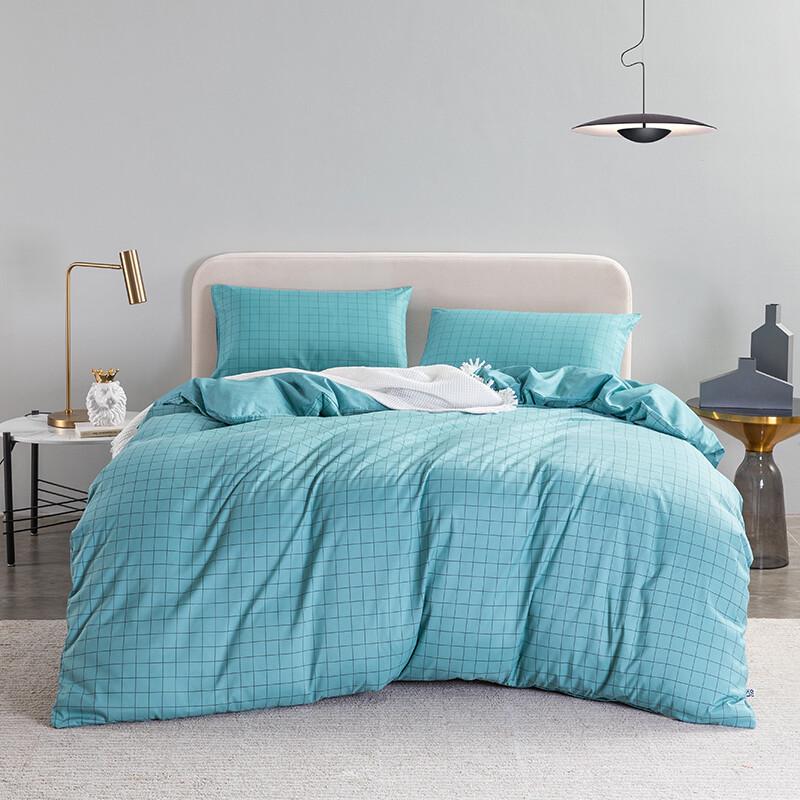 LOVO Morandi s Whisper Brushed Printed 4-Piece Bedding Set