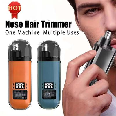Nose Hair Trimmer Portable Trimmer for Nose Mini Nose and Ear Hair Trimmer Portable Nose Trimmer Rechargeable Trimmer for Man