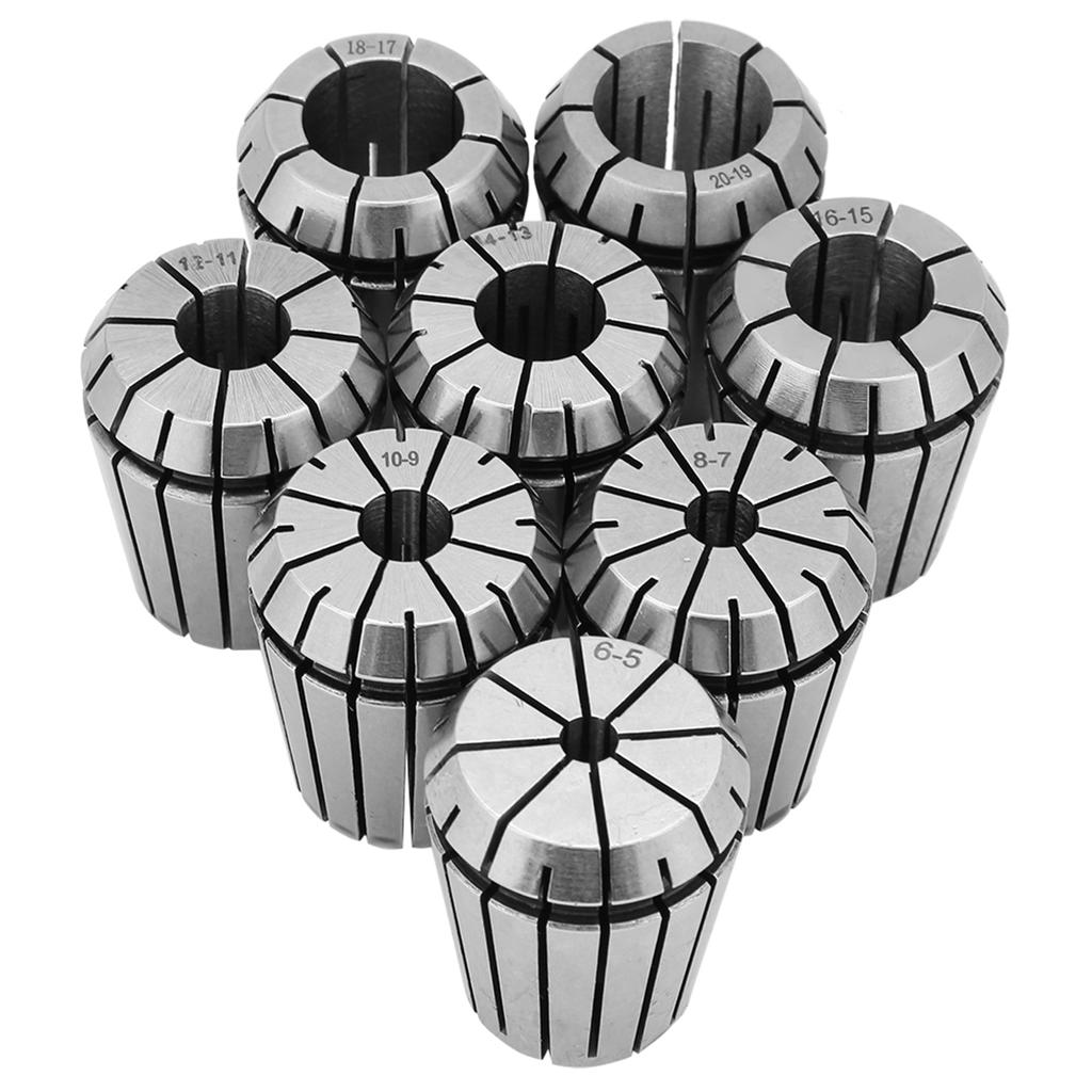 10pcs R8 ER32 Collet Chuck Holder for CNC Processing Center Collet Set