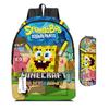 ROBLOX Backpack Elementary and Secondary School Bag Children's Backpack Anime Cartoon Backpack Lunch Bag Pencil Case