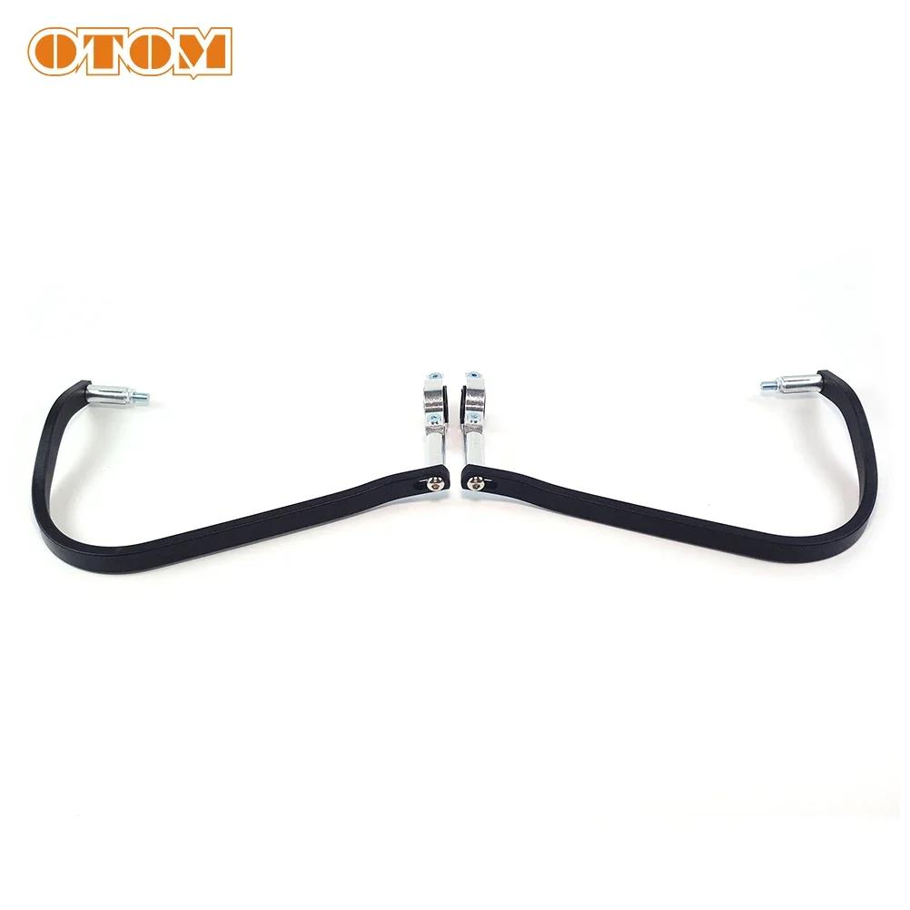 Universal Motorcycle Handguards Handlebar With Mounting Bracket Holder For KTM Husquvarna Honda 22mm 7/8 Aluminum Handguards