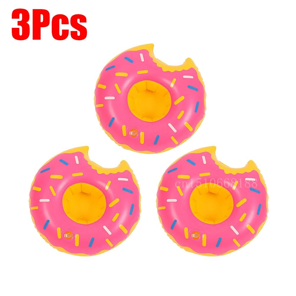 1-5 Stücke Schwimmender Becher Aufblasbarer Flamingo Getränkebecherhalter Pool Float Bar Untersetzer Schwimmhilfen Rosa Spielzeug Getränkehalter