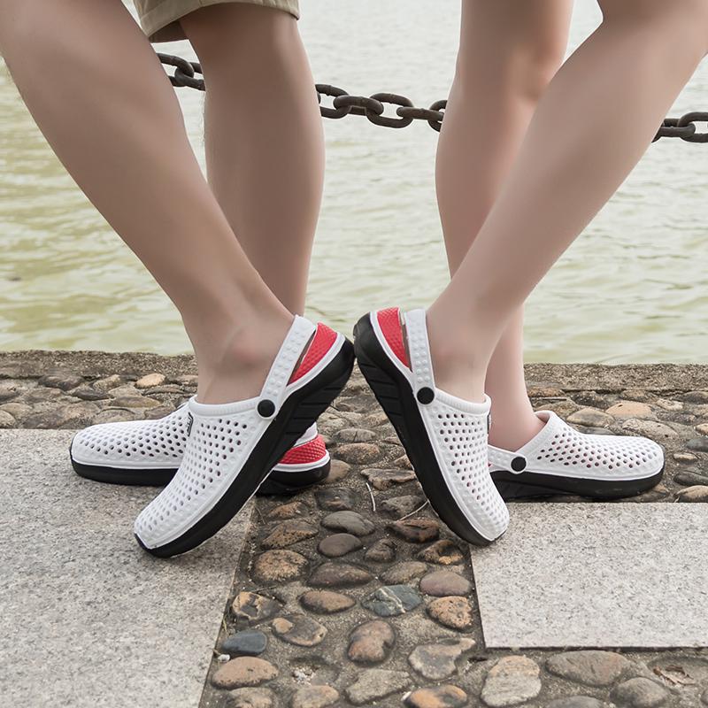 Unisex Summer Garden Clogs Sandals Lightweight Breathable Beach Outdoor Slippers For Men Women 36-45