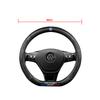 Volkswagen Car Carbon Fiber Anti-Slip Steering Wheel Cover For VW GTI Polo Golf MK6 Passat B6 Tiguan Arteon Jetta T-ROC ID.4 CC
