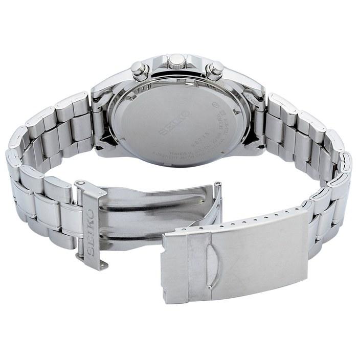 Seiko SND375PC Men's Watch - Black/Silver/White