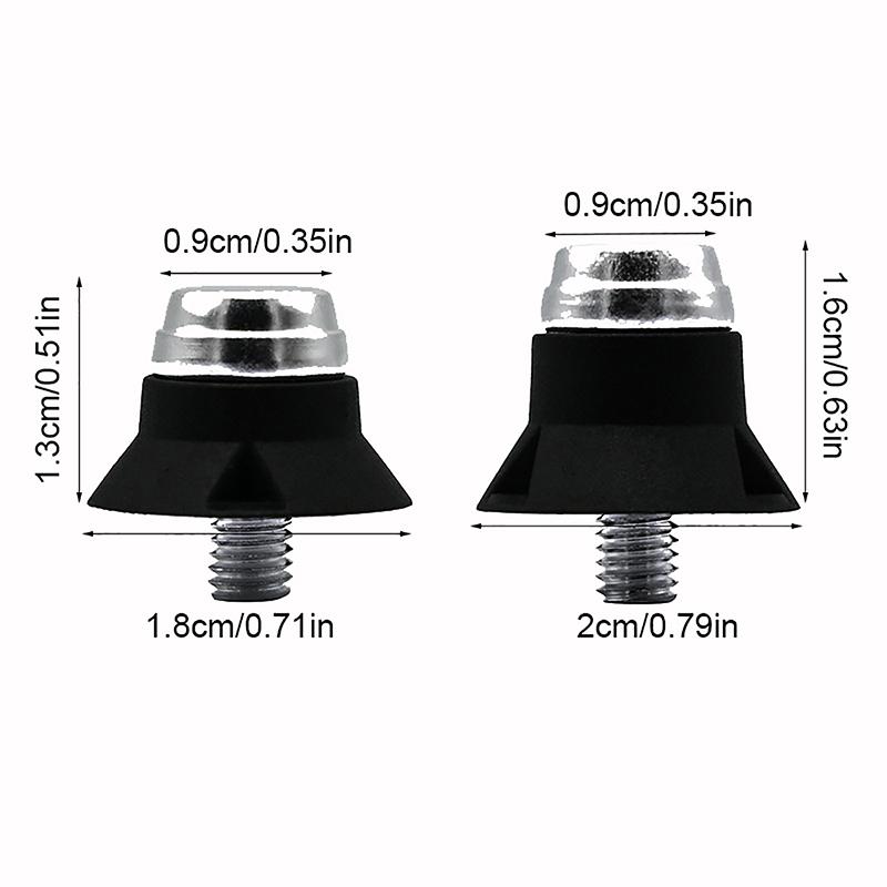 1/12Pcs Football Boot Replacement Spikes 13/16Mm Durable Football Boot Studs For M5 Threaded Football Boots Accessories