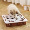 Cat Puzzle Toy Felt Puzzle Box Cat Exercise Toy With Ball Indoor Sports Entertainment Hunting Cat Toys For Indoor Cats