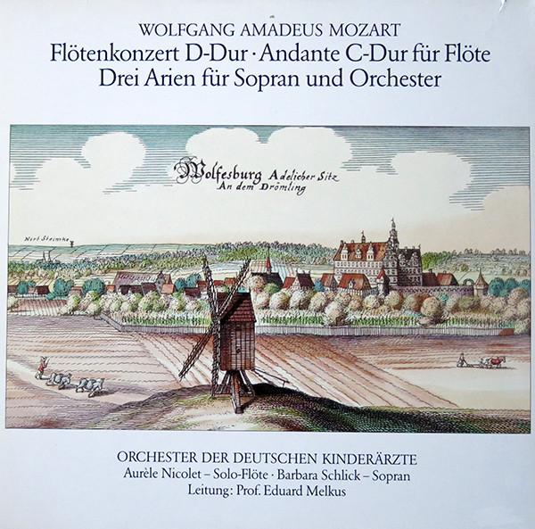 

LP Record EDUARD MELKUS ORCHESTER DER DEUTSC Mozart Konzert Fur Flute Und Orches C3243 NONE Germany Classical Used
