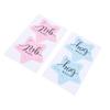 120 Sheets Gender Reveal Stickers Team Girl and Boy Stickers Gender Reveal Labels for Gender Reveal Party